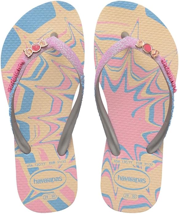 Chinelo Havaianas Infantil Slim Glitter II 1