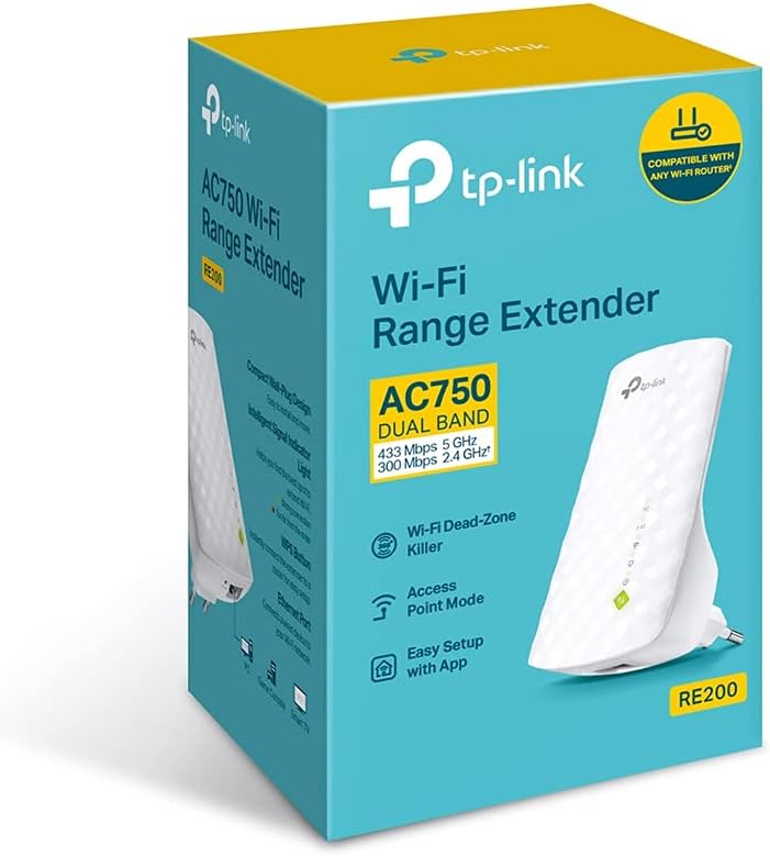 Repetidor de Sinal Wi-Fi Mesh AC750 4