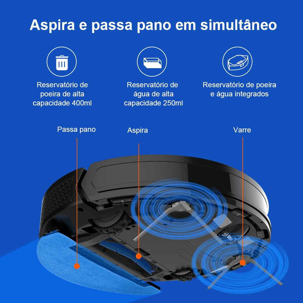 Robô Aspirador Liectroux XR500 Pro 4