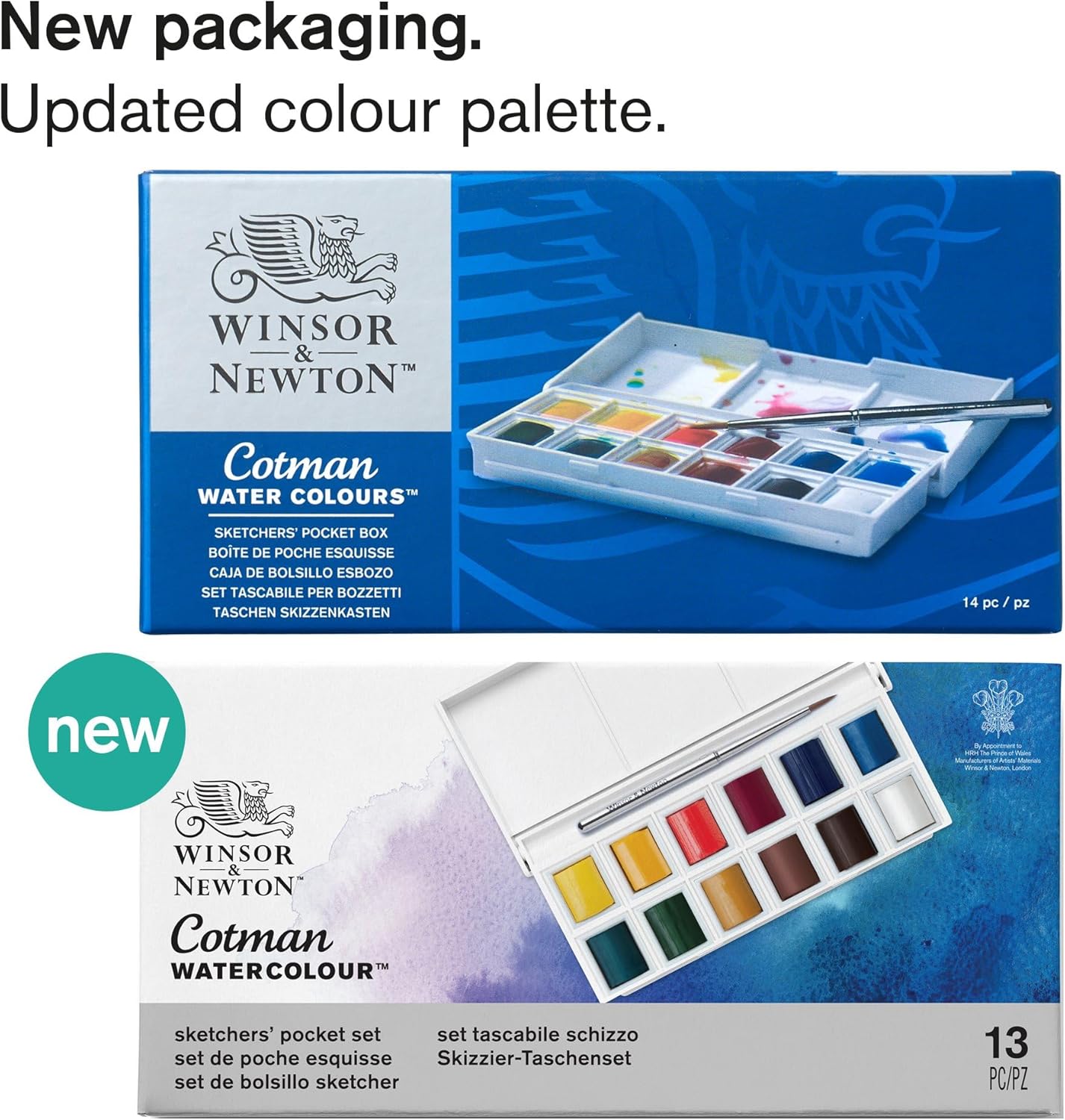 Aquarela Cotman 12 Cores 4