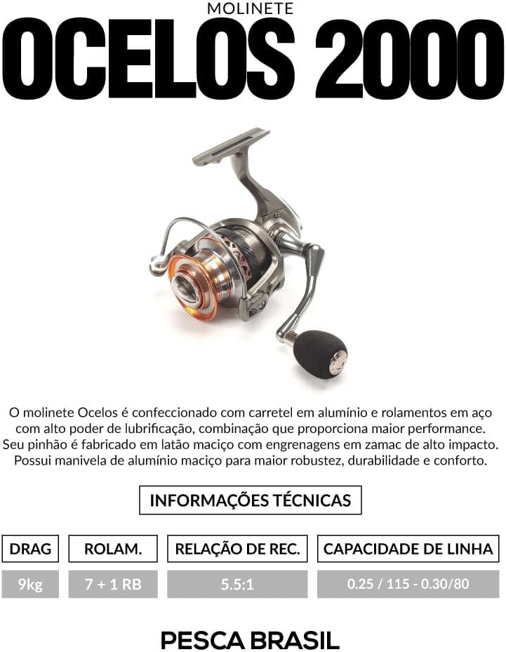 Molinete Ocelos 2000 5