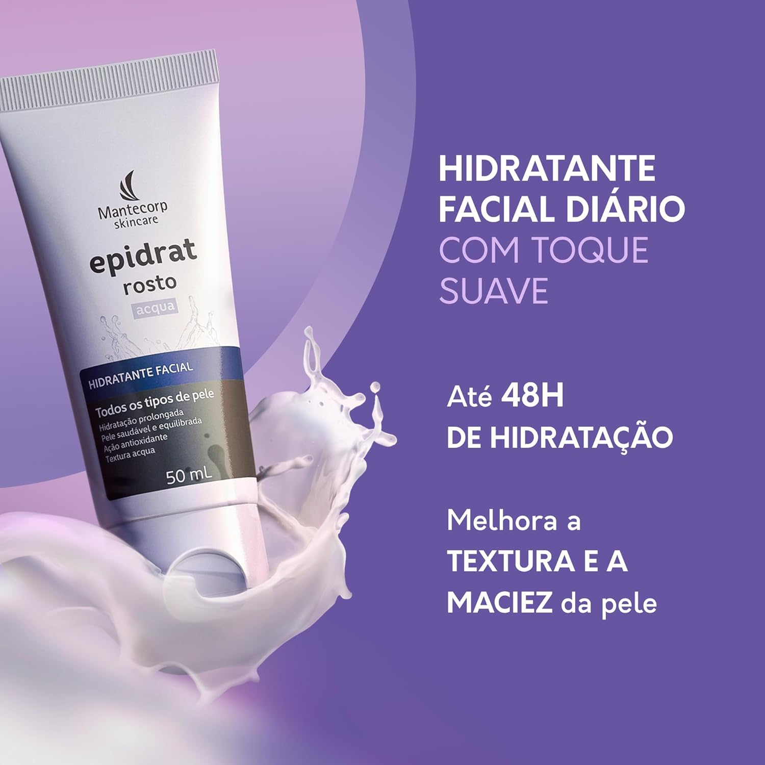 Hidratante Facial Epidrat Rosto Acqua 2