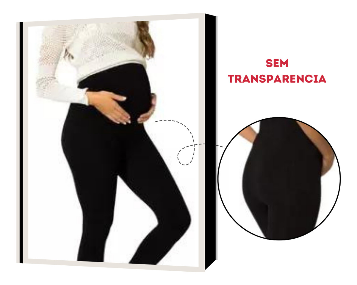 Calça Gestante Legging Maternidade 3