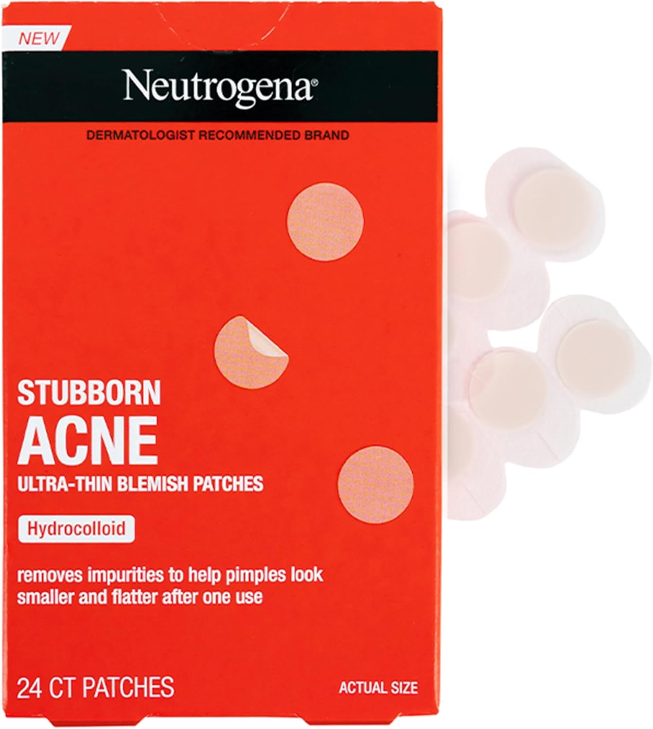 Adesivos Ultrafinos para Espinhas Neutrogena Stubborn Acne 1