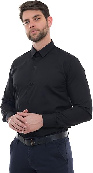 Camisa Social Manga Longa Slim Pthirillo 5