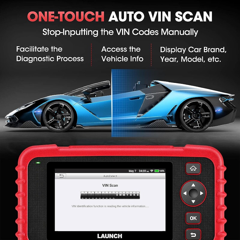 Launch CRP123X OBD2 Scanner 7