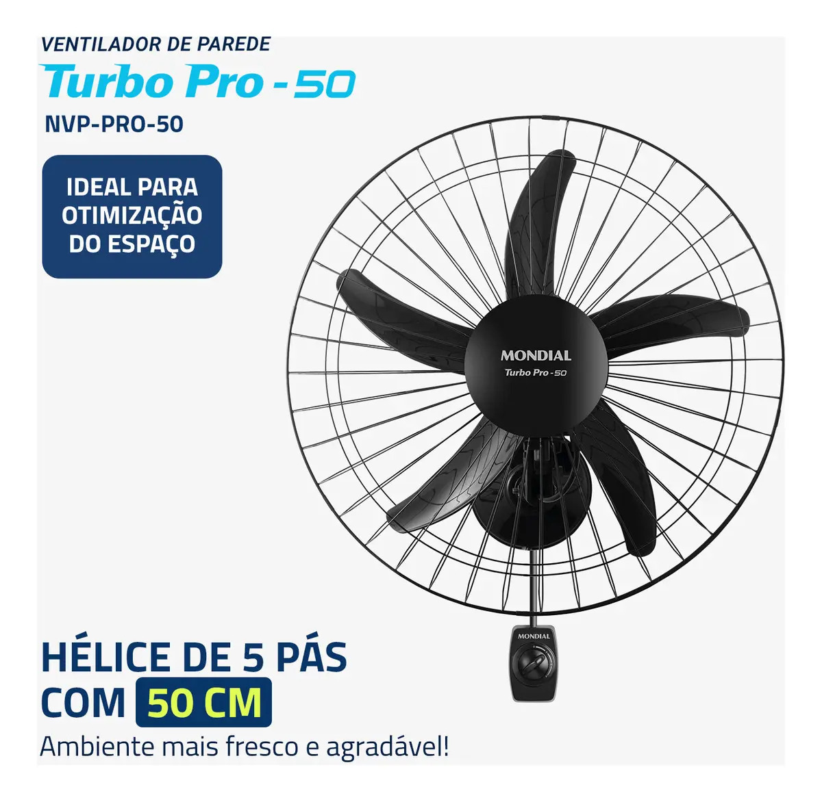 Ventilador de Parede Mondial 2