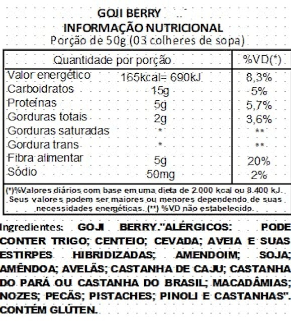 Goji Berry Fruta Desidratada Premium 2