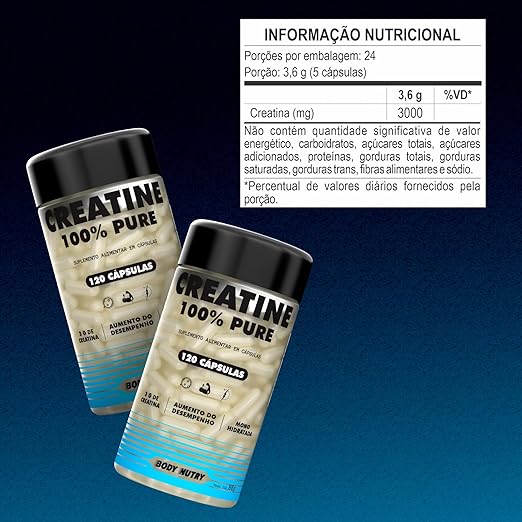 Creatine 100% Pure Body Nutry 2