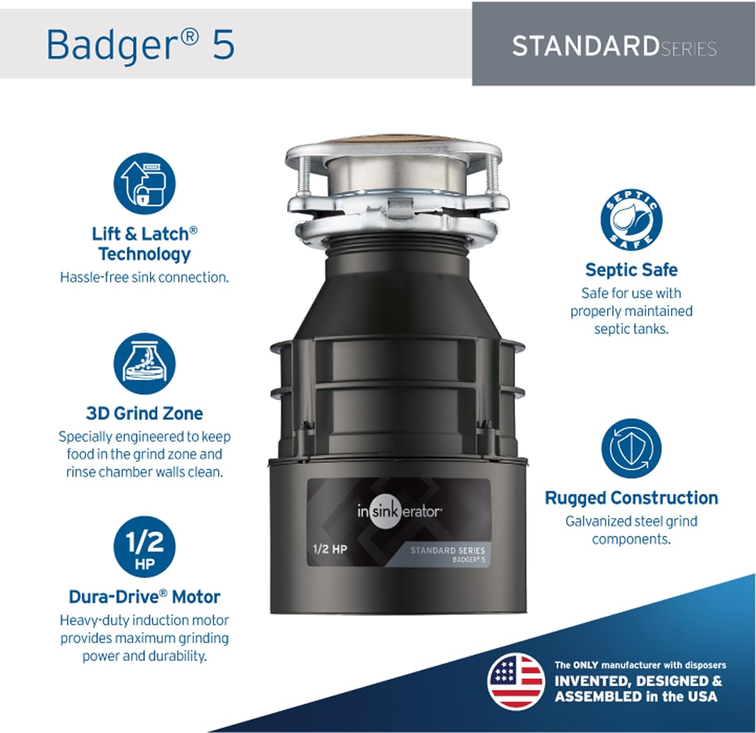 Triturador de Alimentos Badger 5 2