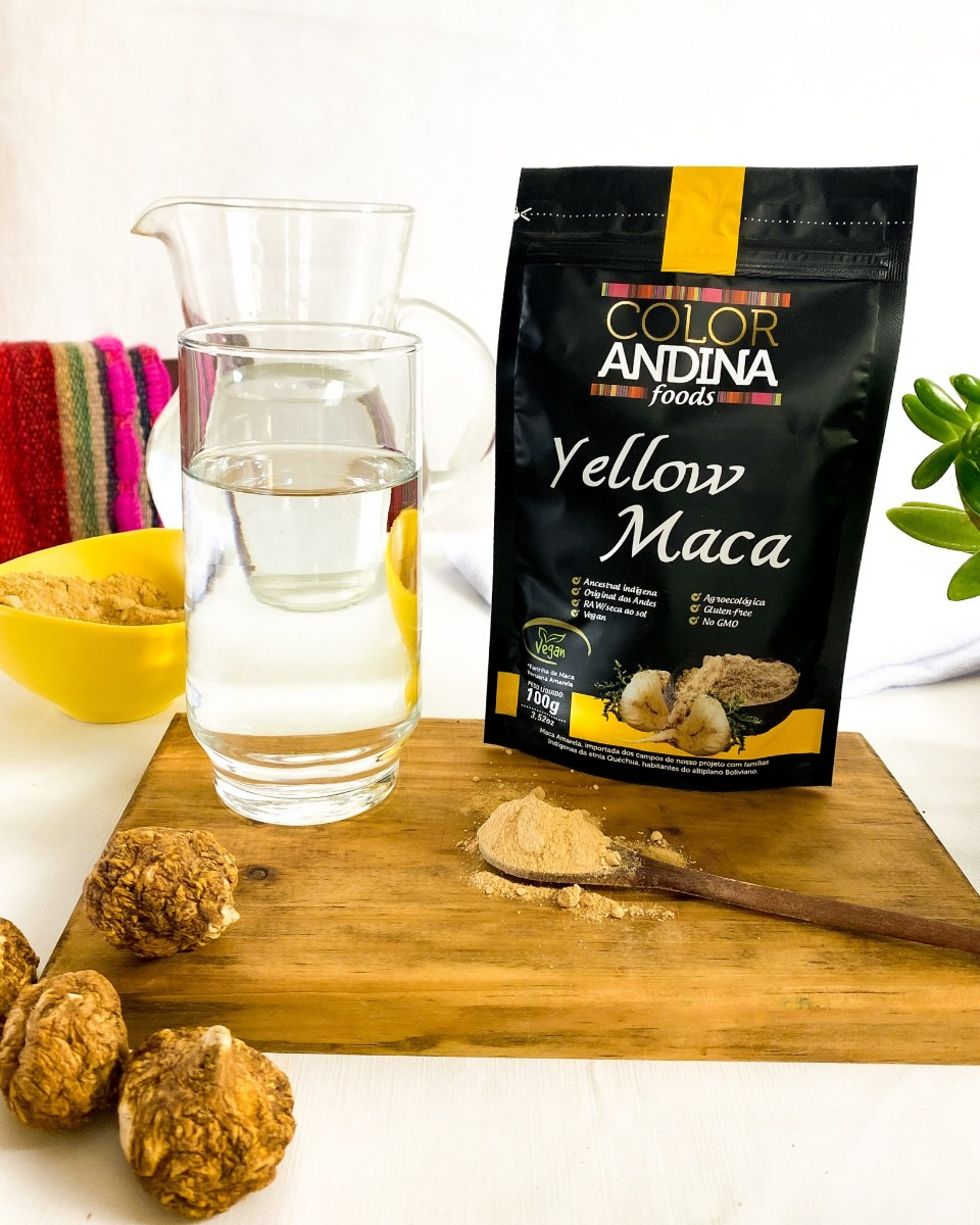 Maca Peruana Amarela em Pó 100% Pura 2