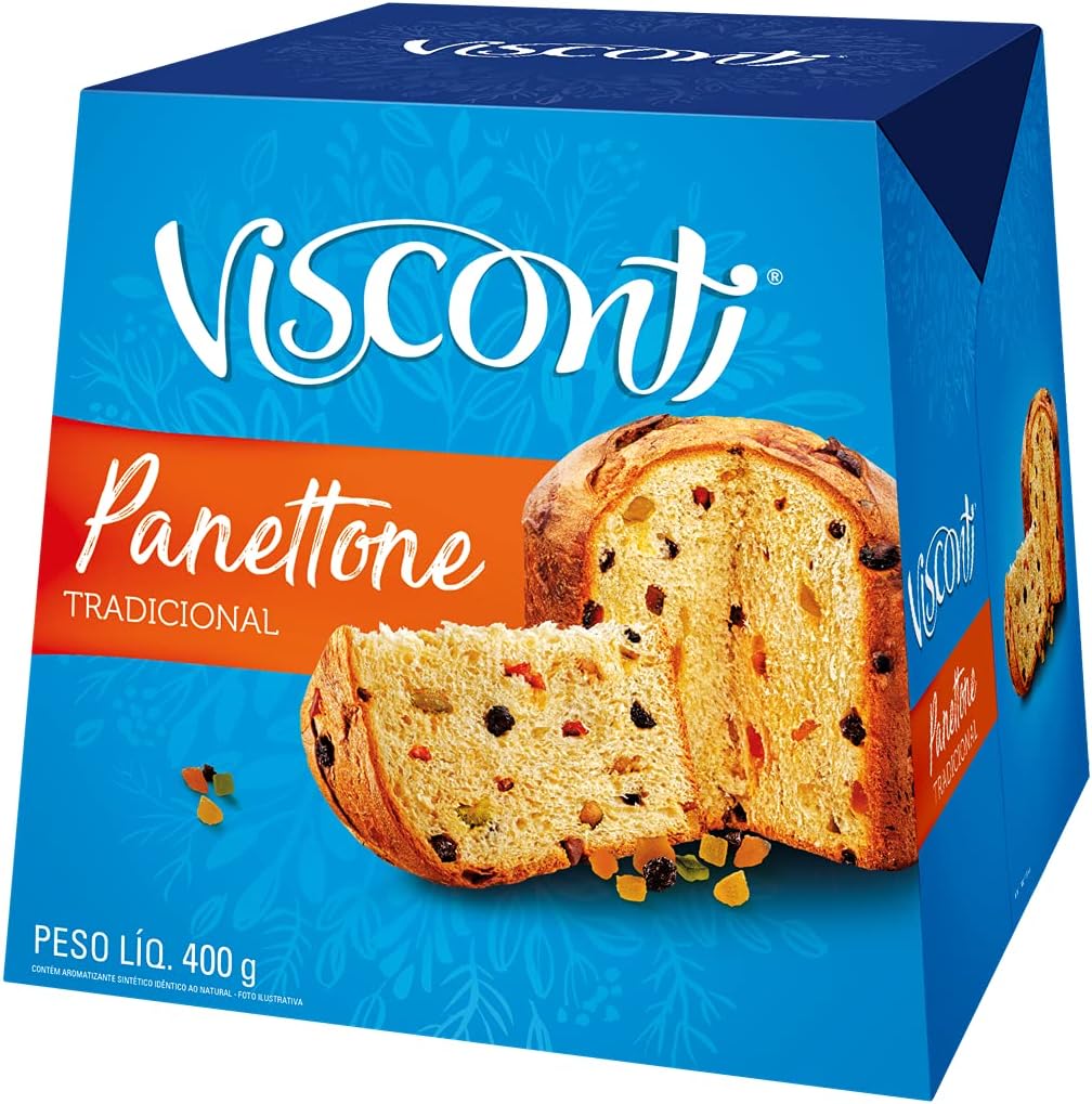 Visconti Panettone Frutas 400 g 1