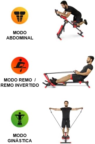Aparelho de Remo 3 em 1 Genis Five Minutes Pro  5