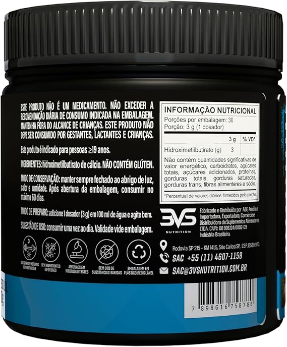 HMB 3000 mg 30 Doses Pó 2