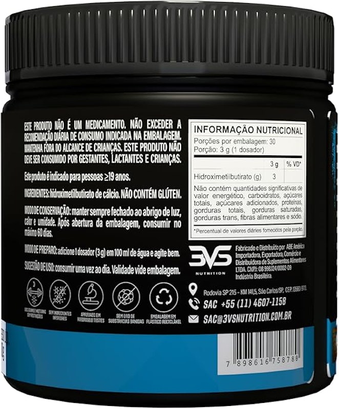 HMB 3000 mg 30 Doses Pó 2