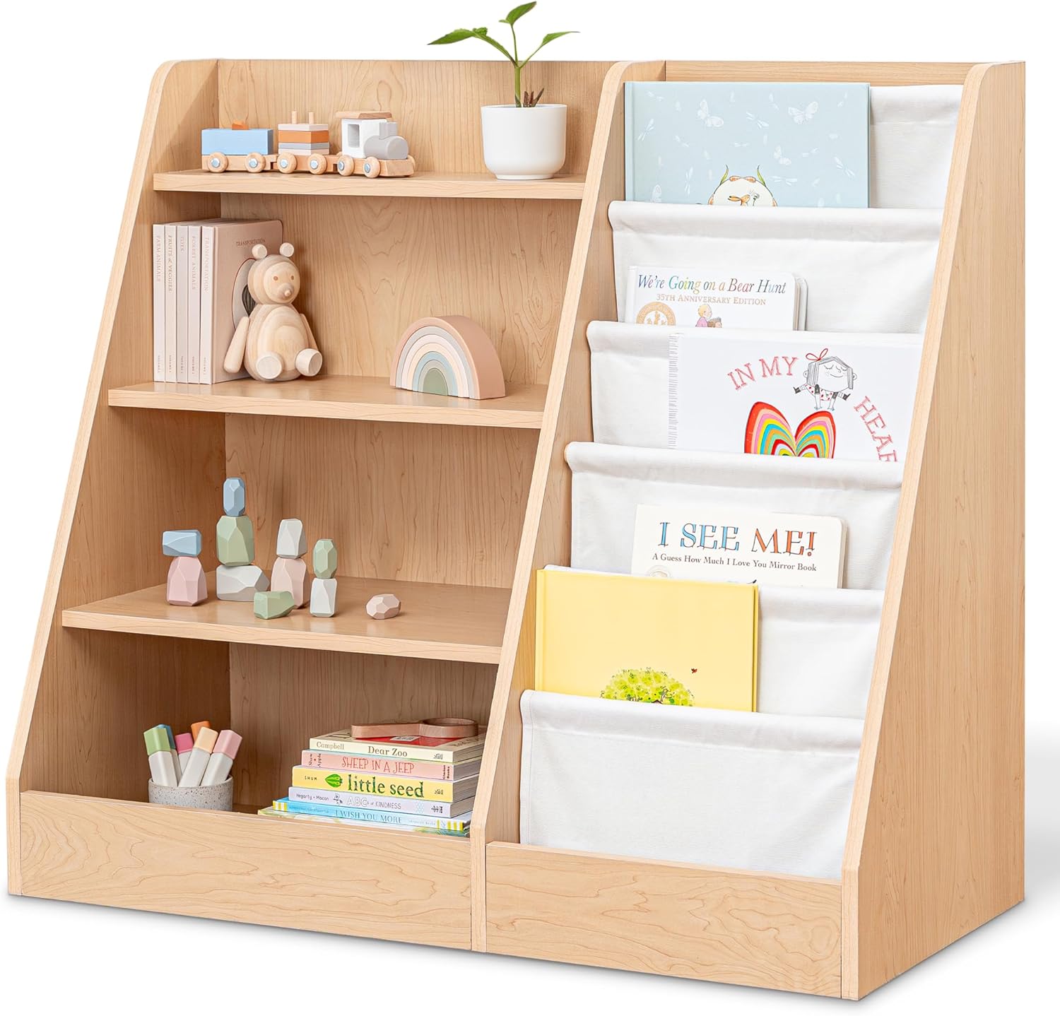 Estante de Livros Infantil Comfy Cubs 1
