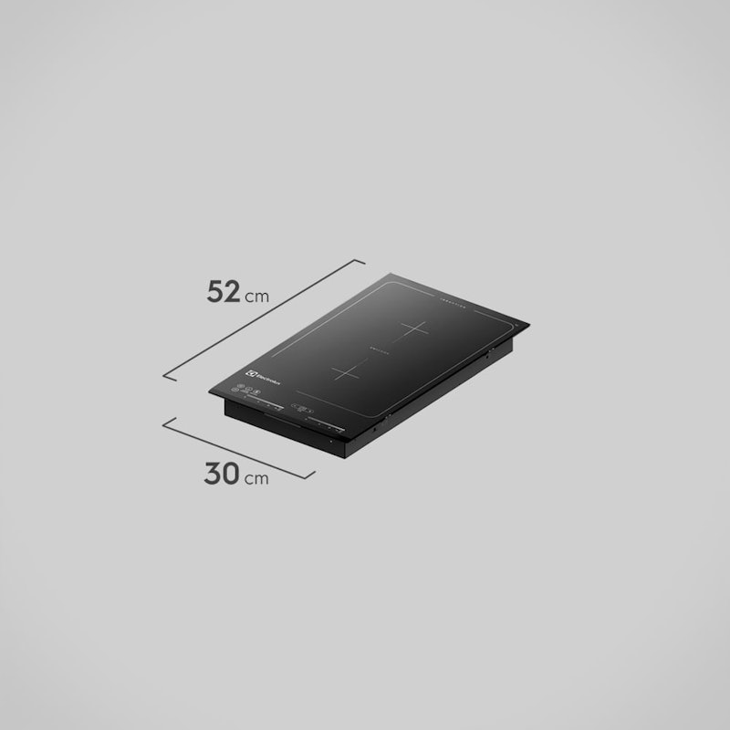 Cooktop 2 Bocas de Indução Electrolux com Unicook e Painel Touch 2