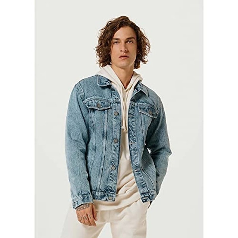 Jaqueta Jeans Masculina Trucker com Lavanderia 1