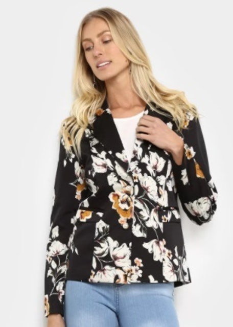 Blazer Floral Feminino 1