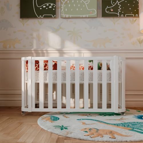Berço Evolutivo 3 em 1 Branco Fosco Linha Loop 1