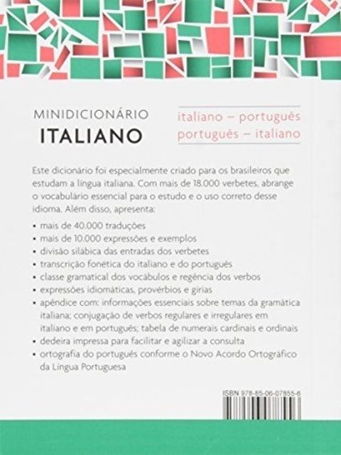 Minidicionário Italiano Michaelis 2