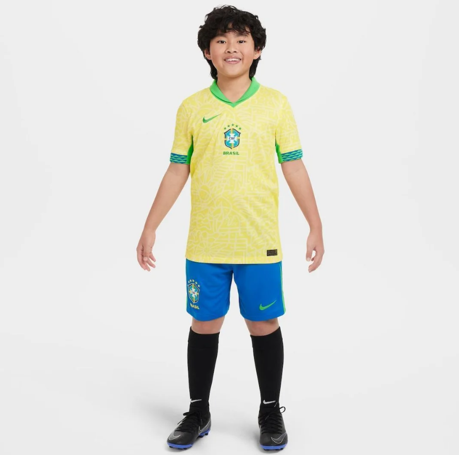 Camisa Nike Brasil I 2024/25 Torcedor Pro Infantil 5