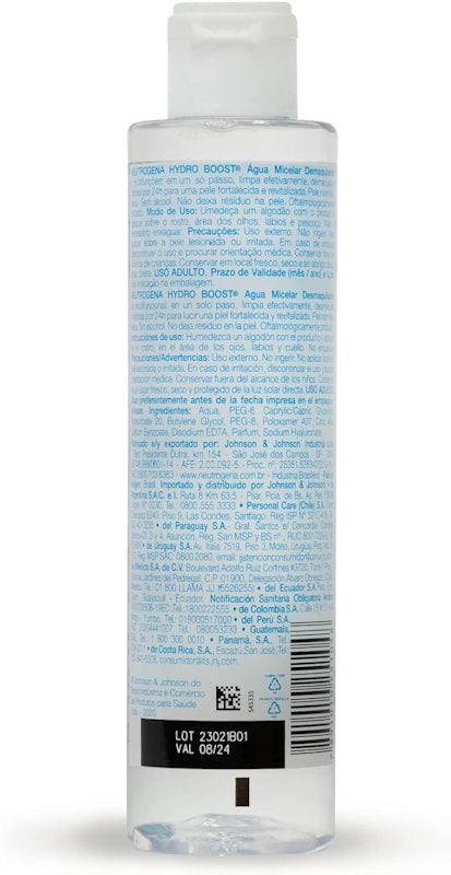 Água Micelar Neutrogena Hydro Boost 2