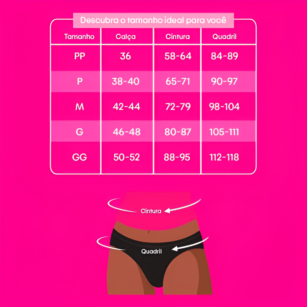 Calcinha Absorvente Intimus Short Intenso 2