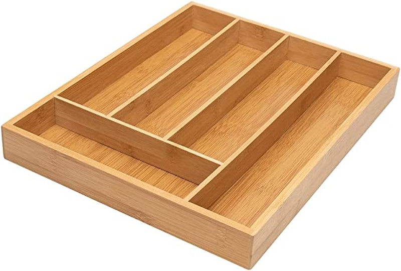 Porta-Talheres em Bambu 2