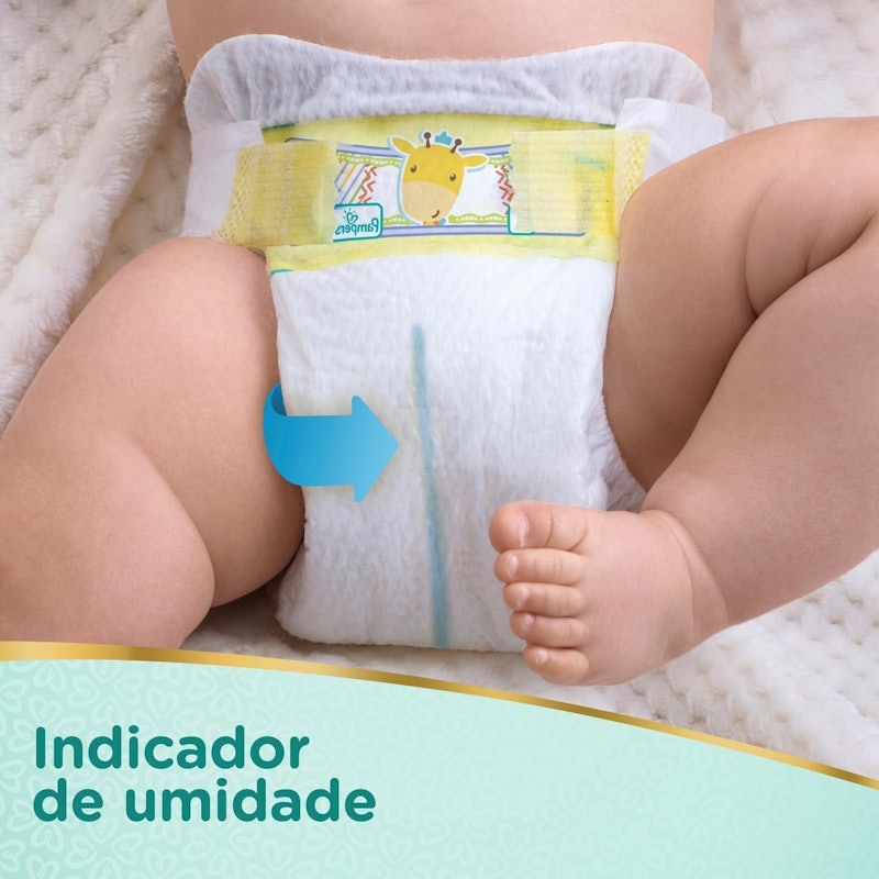 Fraldas Pampers Premium Care Recém Nascido+ 2