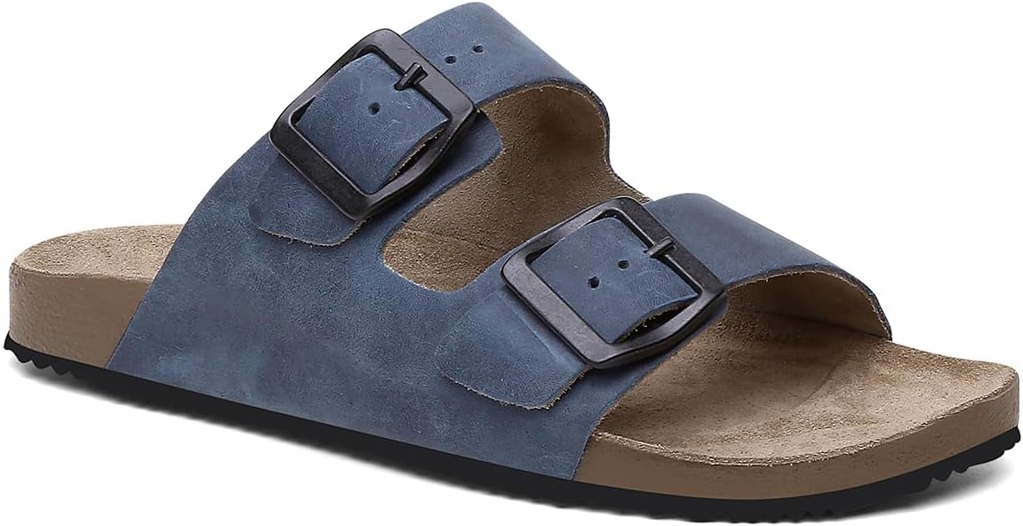 Sandália Birken em Couro Casual Stock 3