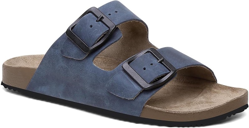 Sandália Birken em Couro Casual Stock 3