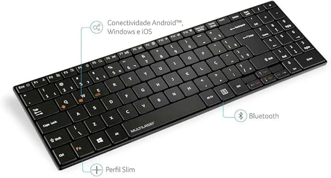 Teclado sem Fio Slim  3