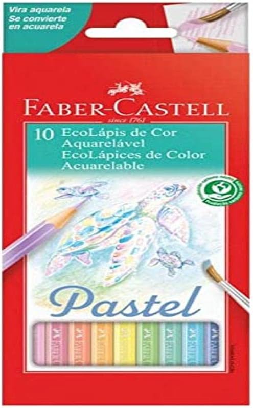 Lápis Aquarela PATIKIL 6 Unidades - Solúvel Água Pintura Arte