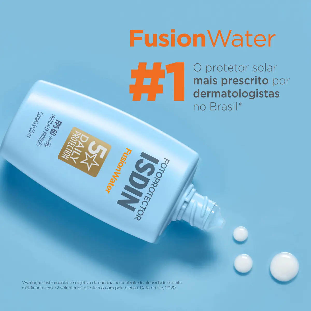 Fotoprotector Isdin Fusion Water FPS 60 4
