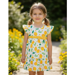 Vestido Infantil Verão Frutinhas