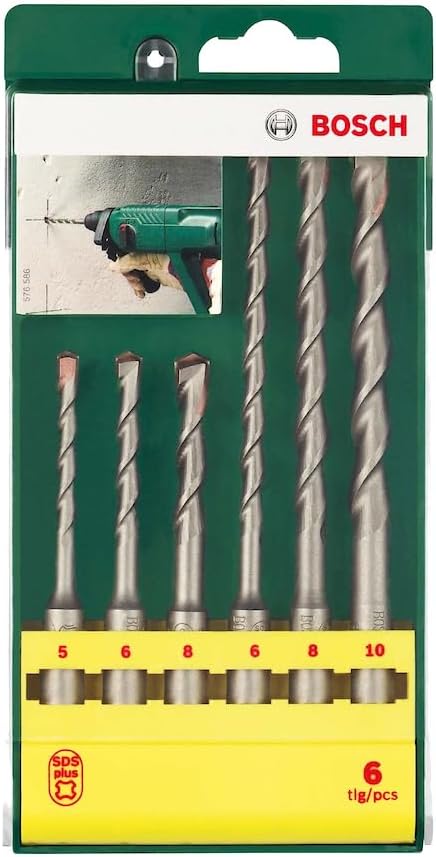 Jogo de Brocas SDS Plus-1 para Concreto 2