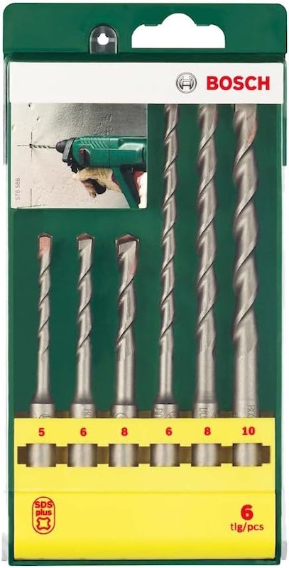 Jogo de Brocas SDS Plus-1 para Concreto 2