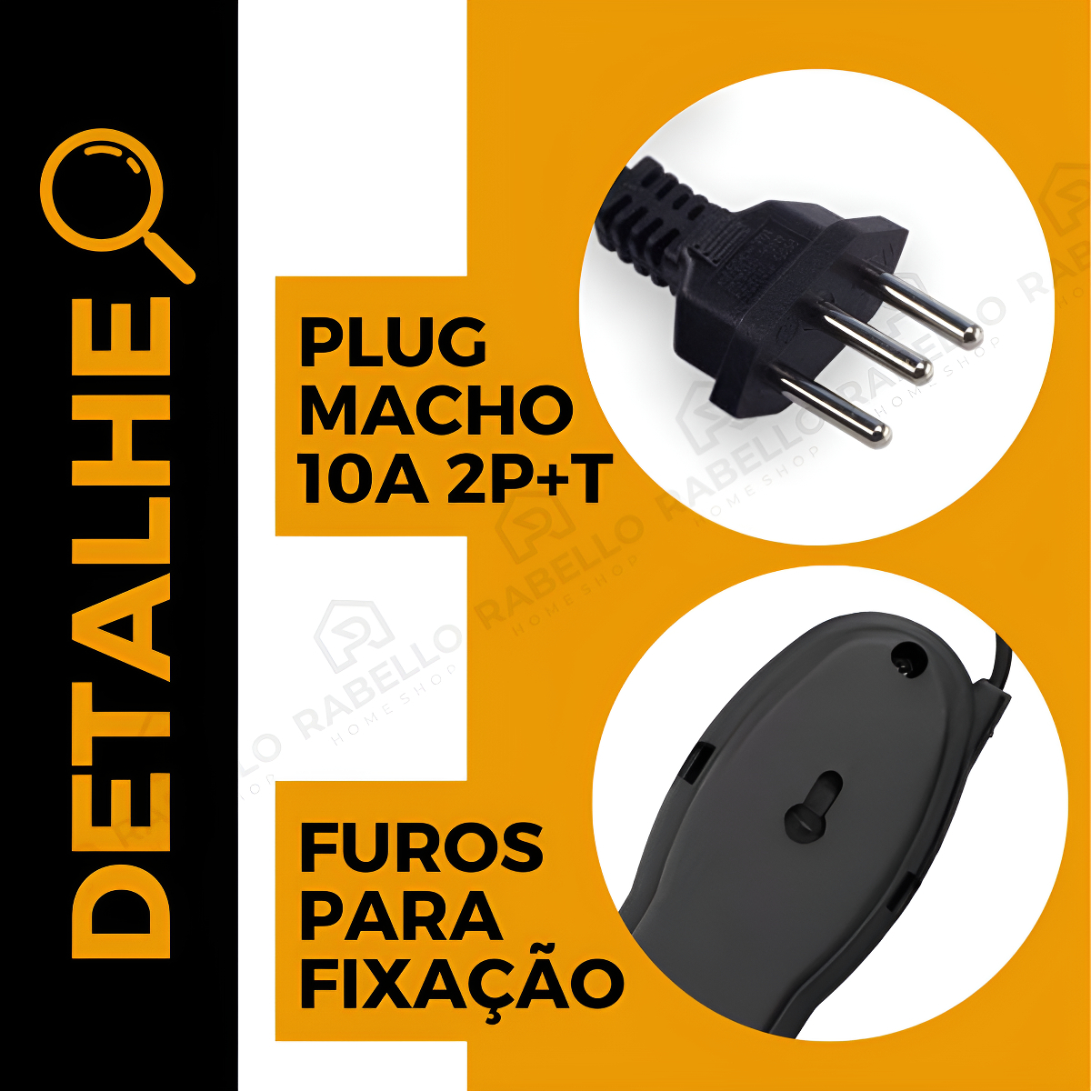 Filtro de Linha 6 Tomadas Force Line 5