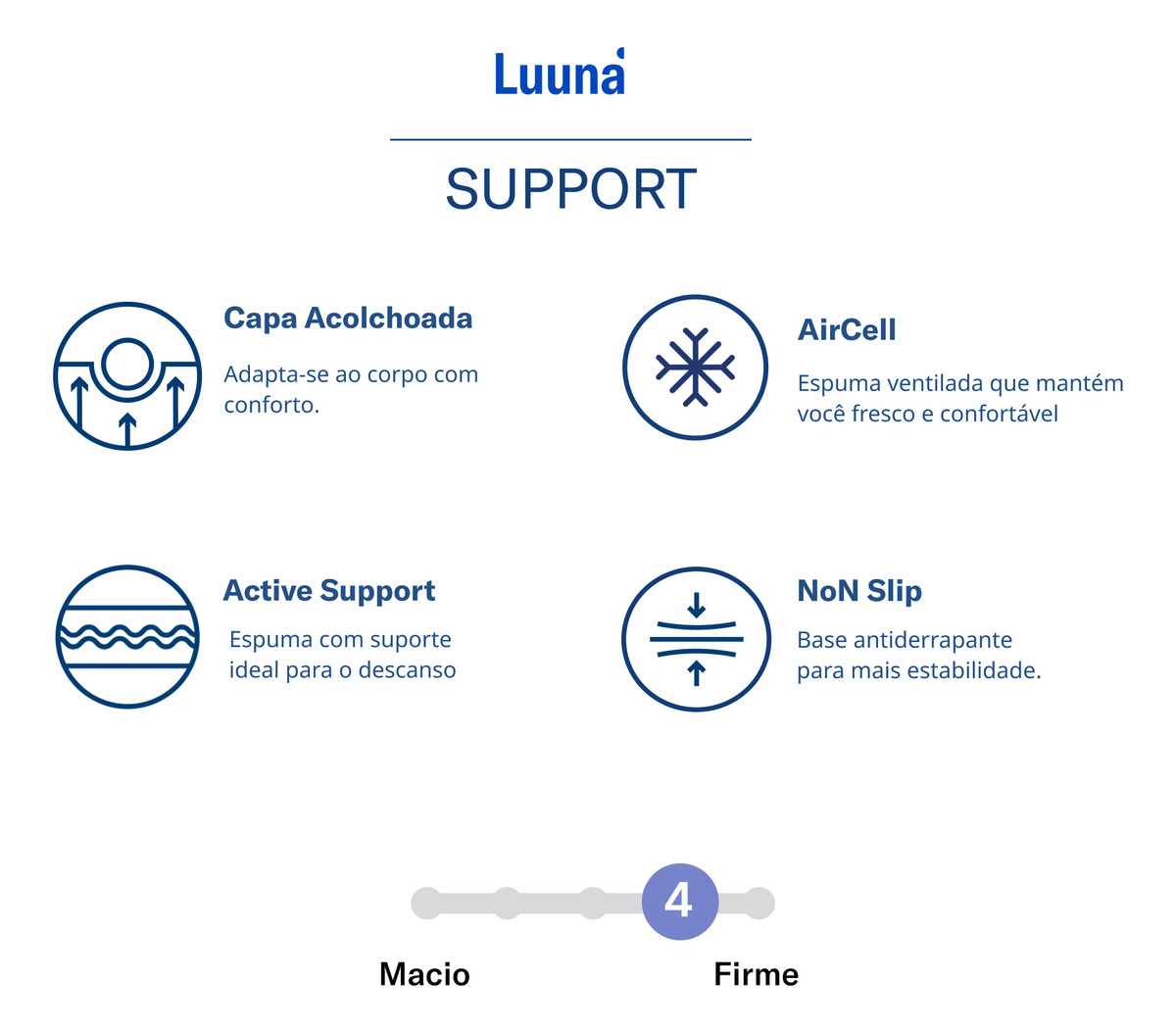 Colchão Luuna Support Casal 9