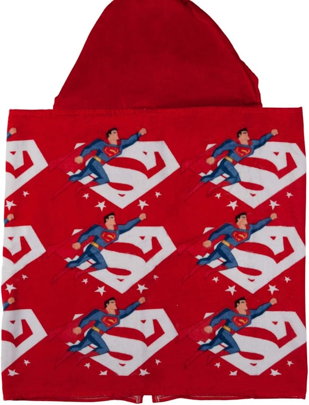 Roupão de Banho Infantil Poncho Super Hero 4