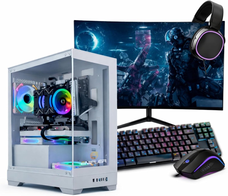 PC Gamer Completo Ryzen 5 5600GT 16 GB DDR4 SSD 480 GB 500 W 80 Plus PCRZN12-E 1