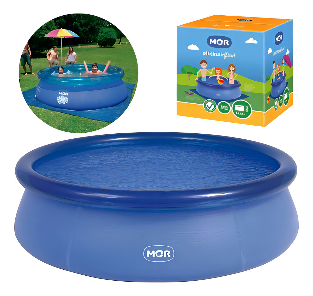 Piscina Inflável 2.400 L 2