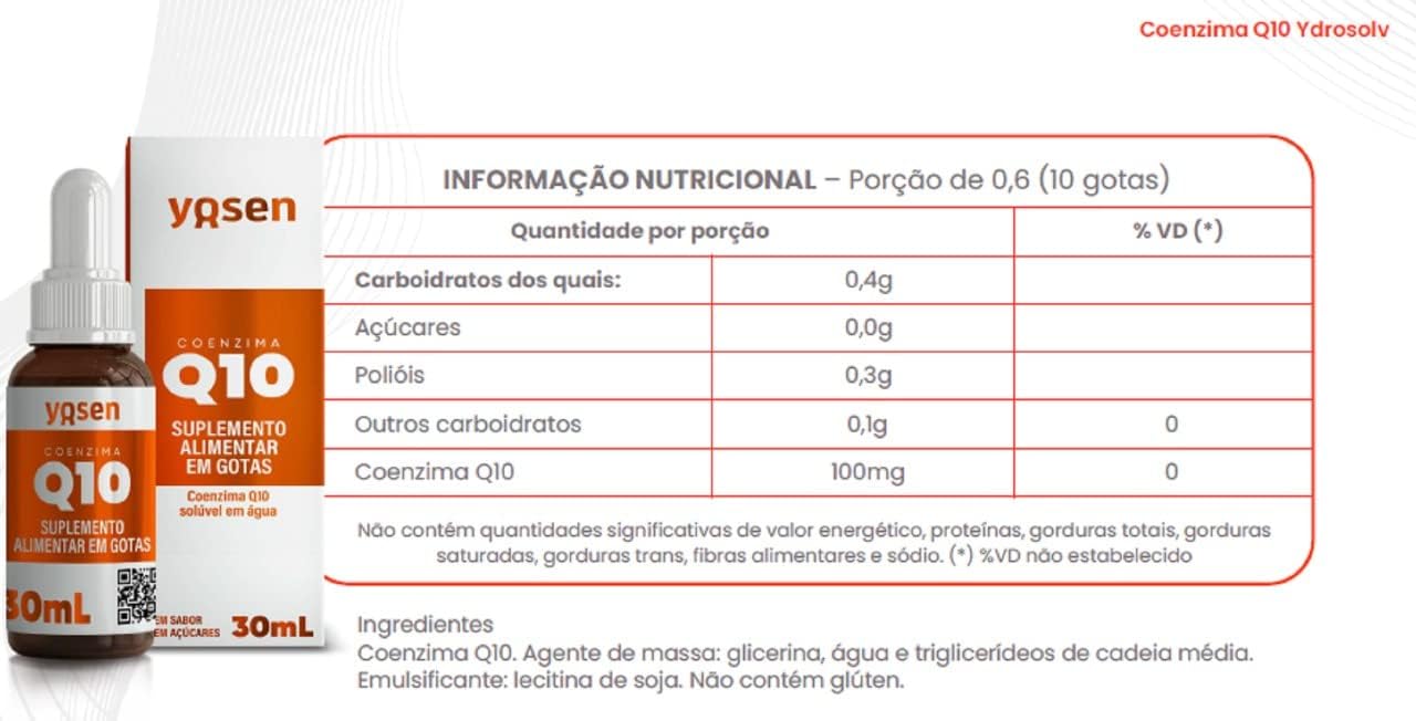 Coenzima Q10 Ydrosolv 3