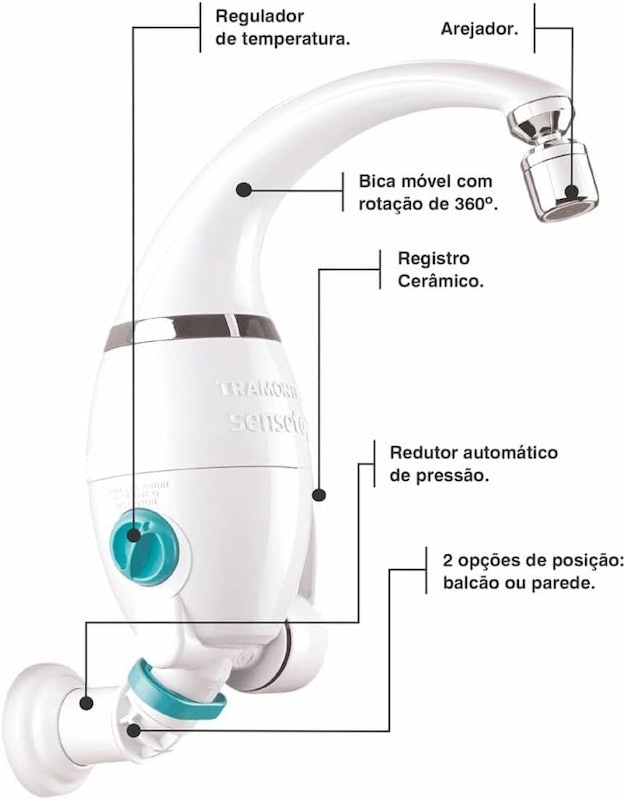 Torneira Eletrônica com Bica Articulada 2