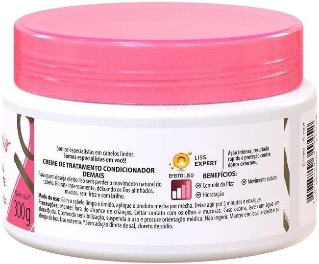 Máscara Hidratante Meu Liso Demais Salon Line 2