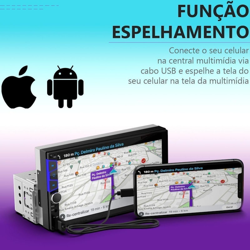 Central Multimídia Mp5 2