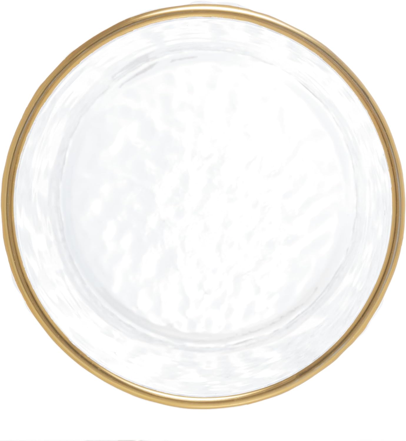 Copo de Whisky de Cristal Martelado com Fio de Ouro Petra 340 ml 4