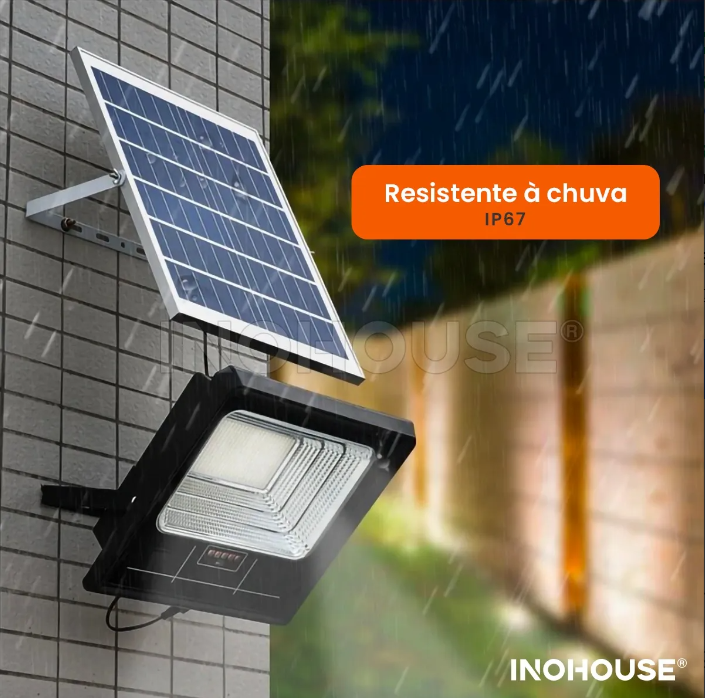 Holofote Solar Refletor 200 W Prova D’água 5