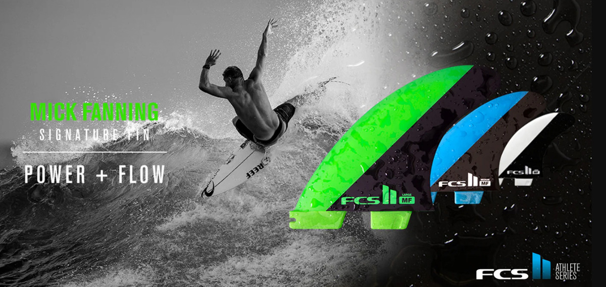 Conjunto de Três Quilhas FCS II Mick Fanning 4